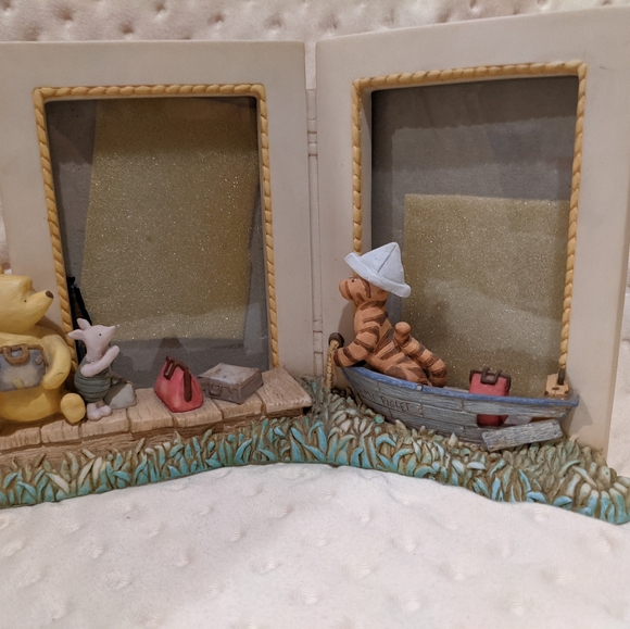 Winnie the Pooh - rare / vintage picture frame. Dual pictures. - Picture 5 of 12